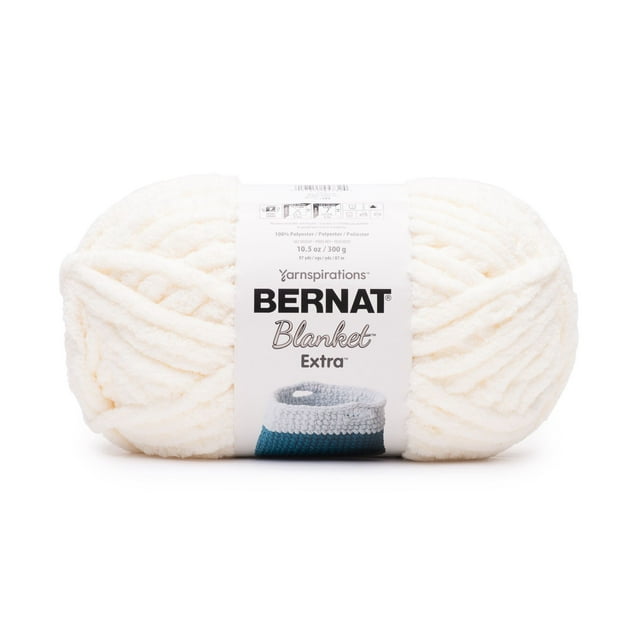 Bernat® Blanket Extra™ Yarn, Polyester #7 Jumbo, 10.5oz/300g, 97 Yards