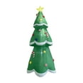 thumbnail image 2 of Árbol inflable de Navidad de 2,1 m con forma de estrella, decoración navideña para el patio, accesorios de fotos para patio, balcón y jardín., 2 of 9