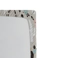 thumbnail image 3 of Ambesonne Hipster Fitted Sheet, Llama Cartoon Art, California King, Multicolor, 3 of 3