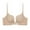 ZY2 Beige, variant on Women Solid Low Back Bras Underwired U Shape Backless Bras Multiple Convertible Straps Underwire Bra Beige L