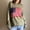 Army Green, variant on Men's Navy Blue USA Flag Knit Sweater - Crewneck Pullover for Patriotic Style