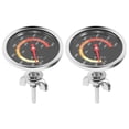 thumbnail image 1 of BBQ Grill Temperature Gauge, Barbecue Charcoal Grill Smoker Temperature Gauge Pit BBQ Pizza Oven Th, 1 of 5