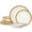 Cream,Gold, variant on Noritake Odessa Cobalt Gold 12-Piece Dinnerware Set, Service for 4