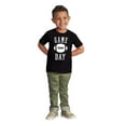 thumbnail image 3 of Football Sunday Game Day Athletic Toddler Boy Girl T Shirt Infant Toddler Brisco Brands 3T, 3 of 6