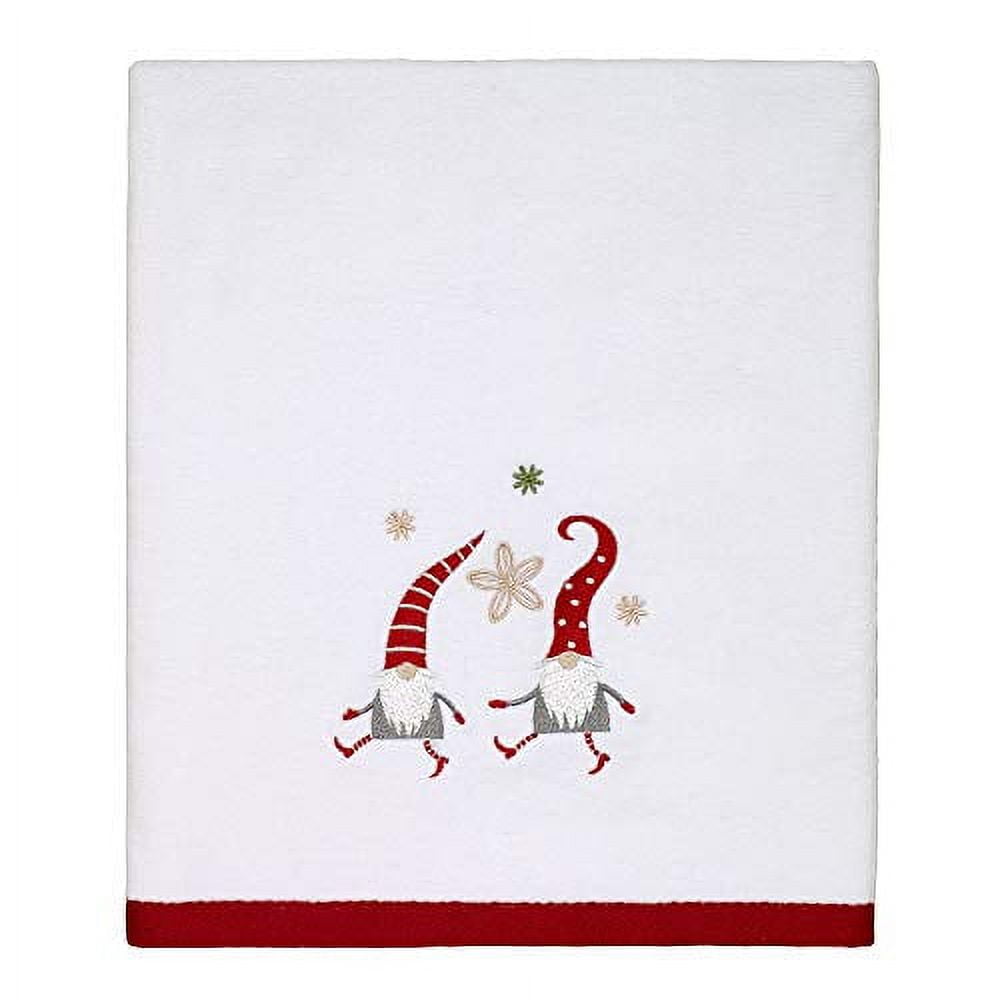 Avanti Holiday Gnome Walk Bath Towel.