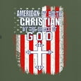 thumbnail image 6 of Wild Bobby, American by Birth Christian by The Grace of GOD Inspirational/Christian Men Graphic Tee, Military Green, XX-Large, 6 of 6