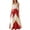 Womens Skirt - Red, variant on Womens Skirts Midi Skirt High Waisted A-Line Skirt Geometric Pattern Pleated Flowy Skirt Summer Fashion Dailywear