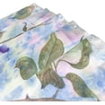 thumbnail image 3 of Coolnut Watercolor Flower Purple Shower Curtain Bathroom Decor Watercolor Shower Curtain Sets Fabric Cloth Bathroom Curtains with Hooks 60x72 Inch, 3 of 6