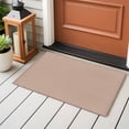 thumbnail image 5 of Warm Beige Large Area Rugs for Bedroom Living Room, Soft Non Slip Carpet Bedside Rug, Solid Color Farmhouse Beige Rectangular Floor Cover Kitchen Accent Rug 2'x3' for Dining Room/Office, 5 of 9