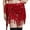 Red, variant on Women's Sequin Tassel Skirts Rave Fringe Hip Scarf for Festival/Halloween