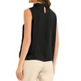 thumbnail image 3 of INSPIRE CHIC Chiffon Sleeveless Top for Women's Work Business Casual Tank Top, 3 of 4