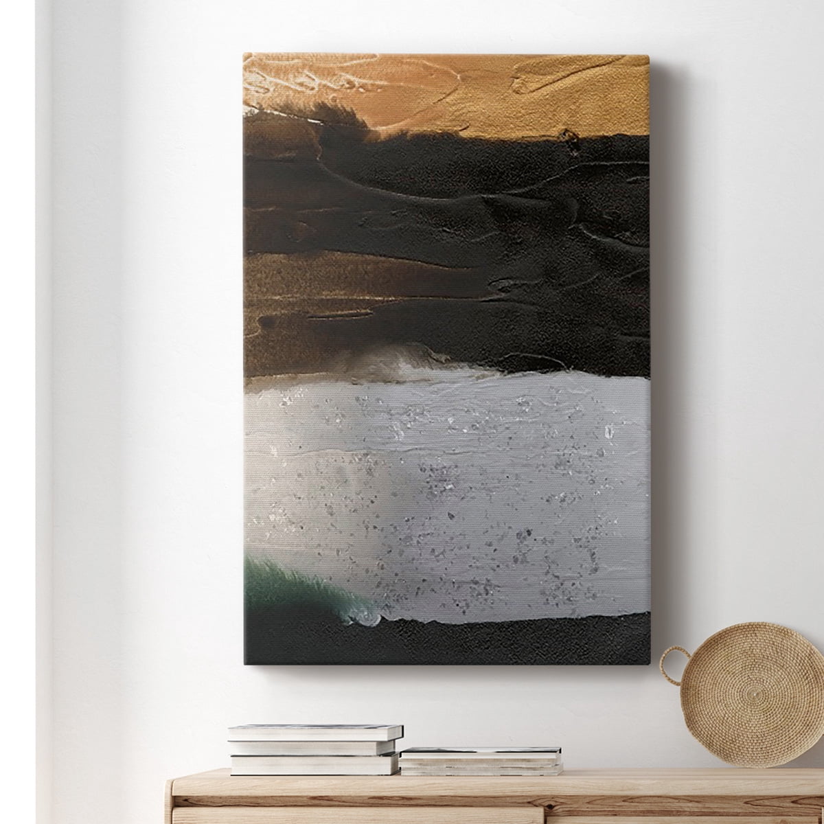 Embellished Coastal Plain I Premium Gallery Wrapped Canvas - Ready to Hang