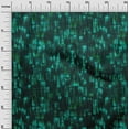 thumbnail image 3 of oneOone Cotton Cambric Teal Green Fabric Abstract Diy Clothing Quilting Fabric Print Fabric By Yard 42 Inch Wide, 3 of 5