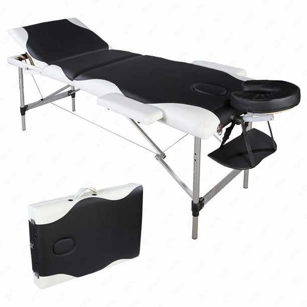 Veryke Folding Massage Table, Professional Massage Bed 3 Fold Lash Bed