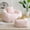 Pink, variant on LQLI Bean Bag Chair for Adults, Faux Fur Upholstered Beanbag Chair with Shell-Shaped Design, Comfy Bean Bag Sofa with Pillow and Footstool, Floor Sofa Chair for Bedroom