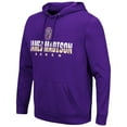 thumbnail image 2 of Men's Colosseum Purple James Madison Dukes Lantern Pullover Hoodie, 2 of 3