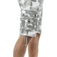 thumbnail image 5 of X RAY JEANS Men's 12.5" Inseam Cargo Shorts, White Camo, 32, 5 of 6
