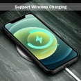 thumbnail image 5 of Phone Case Compatible for iPhone 12 Mini 5.4 Inch, Slim Fit Cases Soft TPU Bumper Protective Cover, Black, 5 of 10
