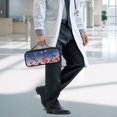 thumbnail image 3 of COEQINE Galaxy Red Floral Stethoscope Storage Bag for Medical Professionals Nursing Stethoscope Bag Men Stethoscope Case Organizer for Clinics Use Stethoscope Case Kit for Women, 3 of 7