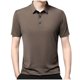 thumbnail image 2 of pstuiky camisetas de manga corta para hombre, Camisa tipo blusa informal de manga corta con cuello vuelto para hombre camisas casuales para hombre l, 2 of 6