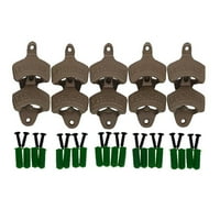 "Open Here" Cast Iron Wall Mount Bottle Opener Vintage Look Replica(Set of 10 )