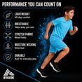 thumbnail image 5 of RBX Boys Athletic Outfit Short Set Performance Shirt and Basketball Shorts for Boys 2 Piece, 5 of 7