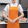 thumbnail image 2 of CSChome Tablier de Chef Ajustable Imperméable Tablier de Cuisine – Grande Couverture en Toile de Protection avec Poches, 2 of 7
