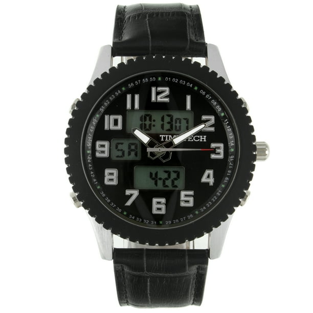 Timetech TIMETECH Men's Sport Analog/Digital Alarm Watch with