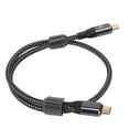 thumbnail image 1 of Cable USB C a USB C PD240W, interfaz USB 2.0 tipo C, 480 Mbps, cable de datos de doble extremo USB C macho a C macho, 50 cm, 1 of 14