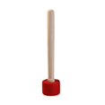 thumbnail image 1 of Yoga Singing Bowl Silicone Stick Handmade Wood Hammer Meditation Tibetan Bowl Mallet Home Decoration Healing Gift, 1 of 4