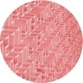 thumbnail image 1 of Ahgly Company Machine Washable Indoor Round Transitional Pastel Pink Area Rugs, 3' Round, 1 of 7