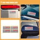 thumbnail image 4 of 2 juegos de pegatinas de advertencia de coche impermeables, alarma antirrobo, pegatina electrónica para coches, bicicletas y motocicletas, 4 of 6