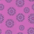 thumbnail image 1 of Ahgly Company Indoor Square Patterned Heliotrope Purple Area Rugs, 8' Square, 1 of 6