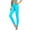 Aqua, variant on Gravity Threads Womens Workout Leggings- Ladies Soft Stretch Nylon Yoga Pants, White