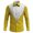 C Yellow, variant on Valentine's Day Men Fashion Shirt Casual Long Sleeve Digital Print Button Down Loose Fit Top Multicolour L