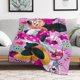 thumbnail image 5 of Manta de Minnie Mouse suave y acogedora de franela de dibujos animados para niños y niñas, mantas de vellón cálidas de lujo para sofá, cama, camping, viajes, 30 x 40 pulgadas, 5 of 8