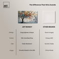 thumbnail image 6 of Tree of Fluttering Colors Canvas Colorful Tree Art by Art Remedy, Gallery Wrapped, 54" x 36", 6 of 7