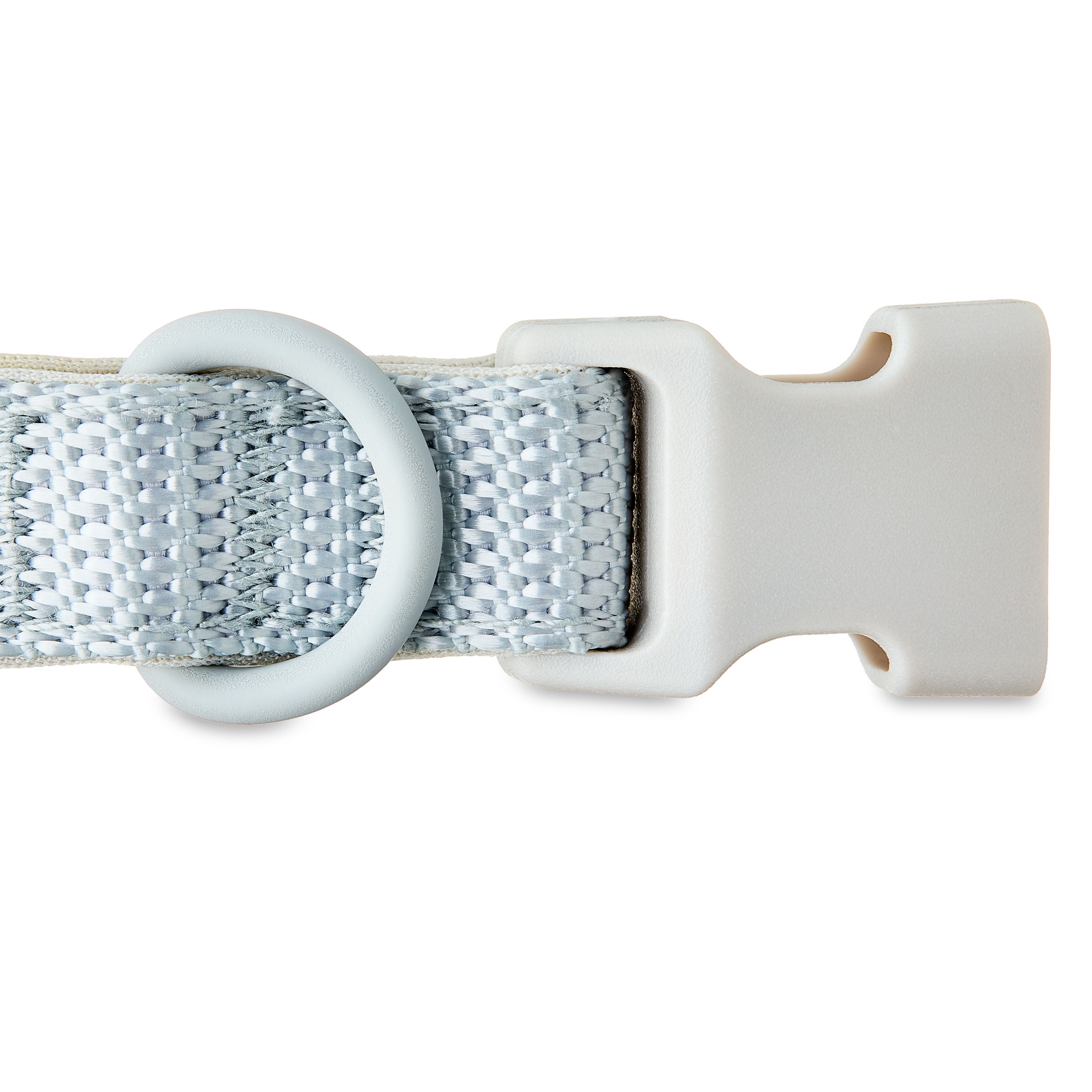Vibrant Life Neoprene Cushioned Adjustable Dog Collar, Gray, S