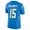 Blue 15, variant on Custom Youth Short-Sleeved Tops Derwin James 3 Blue Jersey Embroidered Sports T-Shirts