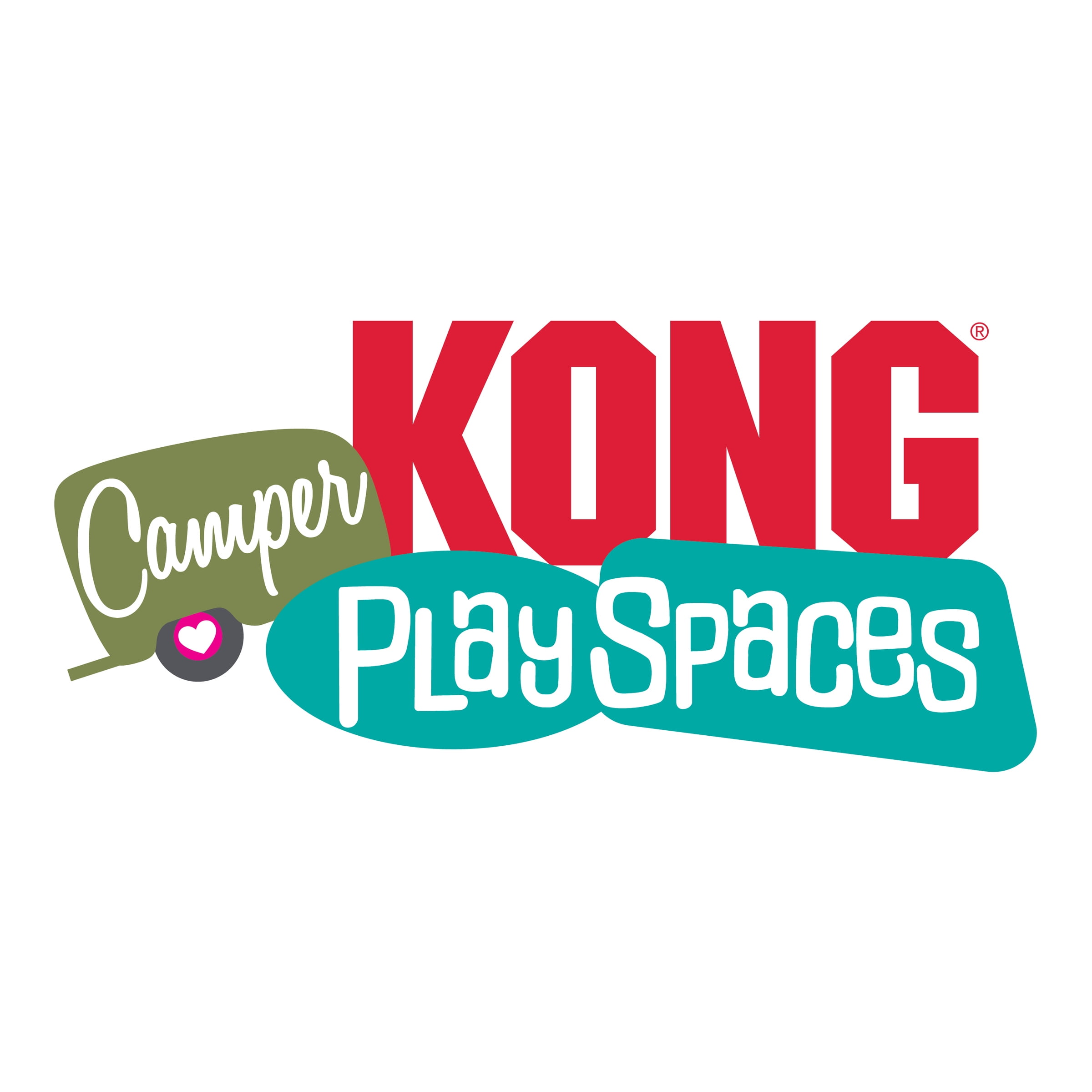 KONG® Play Spaces Camper, Cat Toy Stuffed with Premium North American Catnip