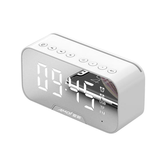 G5 G10 mirror clock wireless bluetooth speaker portable voice collection