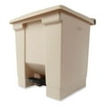 thumbnail image 5 of Rubbermaid Commercial Indoor Utility Step-On Waste Container, 8 gal, Plastic, Beige, 5 of 7
