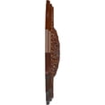 thumbnail image 4 of Ekena Millwork 16 7/8"W x 11 3/4"H x 1 1/2"P Oxford Ceiling Medallion, Hand-Painted Burnished Mahogany Crackle, 4 of 5