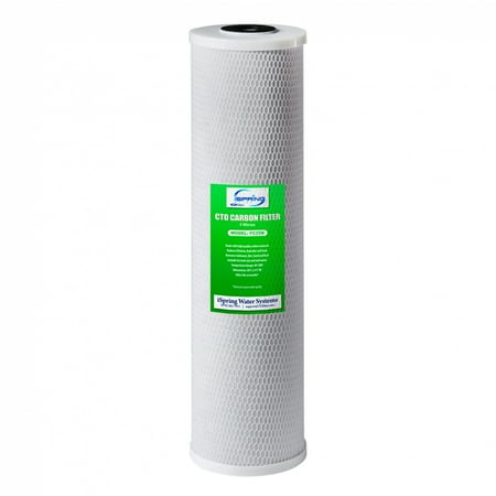 

iSpring Whole House Water Filter Cartridge Carbon Water Filter 20” x 4.5” Model: FC25B