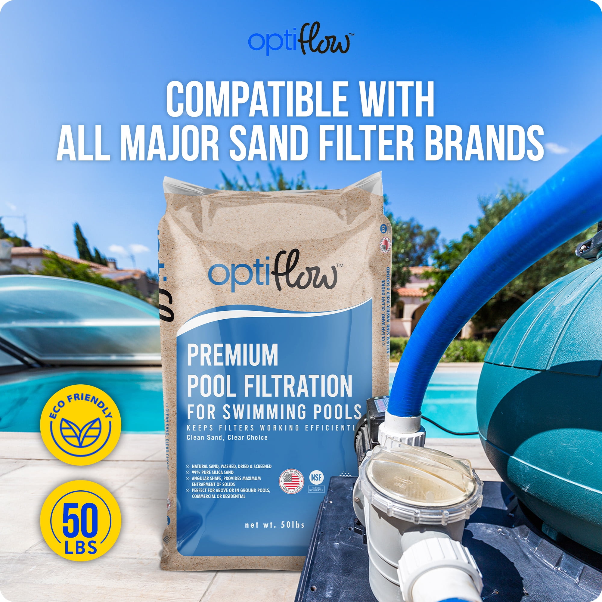 Intex Ultra XTR 32' x 16' x 52" Above Ground Pool & OptiFlow Premium Filter Sand