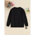thumbnail image 5 of FEORJGP Mommy and Me Matching Sweatshirts 0-2Y Toddler Letter Print Crew Neck Pullovers/Rompers Long Sleeve Tops Family Matching Clothes for Spring Fall, 5 of 9