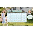 thumbnail image 2 of NIPAXO Girls' Summer Blue Sleeveless White Lace Edge Top and Pants Set for 7-8 Years Old, 2 of 14