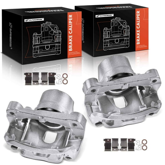 A-Premium Brake Caliper Assembly Compatible with Toyota Tacoma 1995-2004 Front Side 2-PC Set