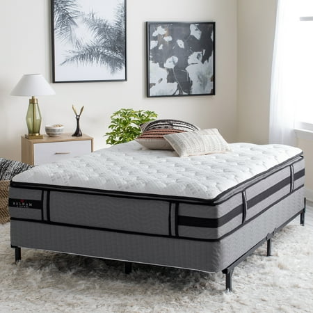 Belham Living 12 Inch Gel And Latex Memory Foam Independently Belham Living 12 Inch Gel And Latex Memory Foam Independently Encased Innerspring Pillow Top Mattress With
