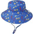 thumbnail image 1 of Sombrero de sol Vevor para bebé Unisex Gorra de pescador ala ancha 52-54 cm pulpo, 1 of 5